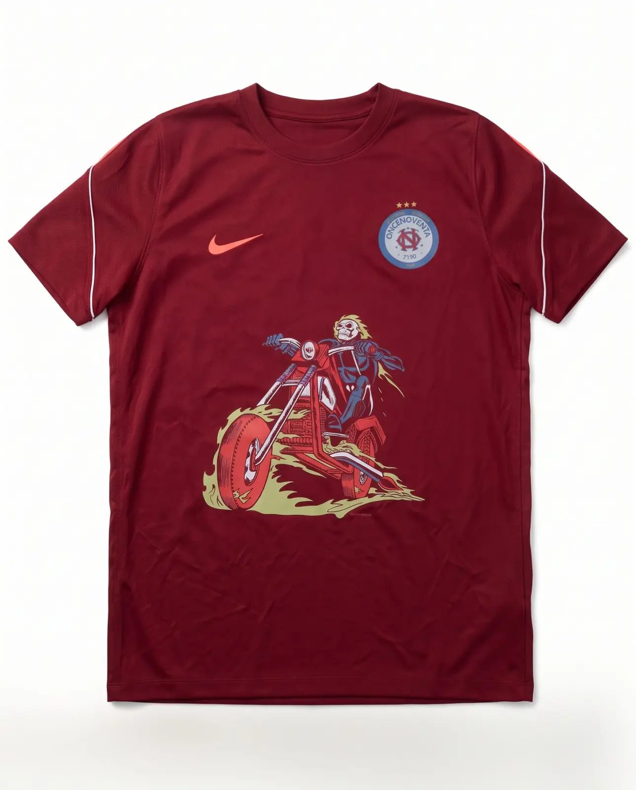 Skull Rider: Diseño de la camiseta