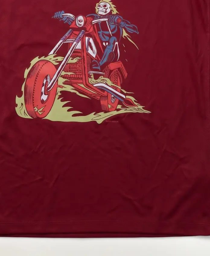 Skull Rider: Diseño de la camiseta