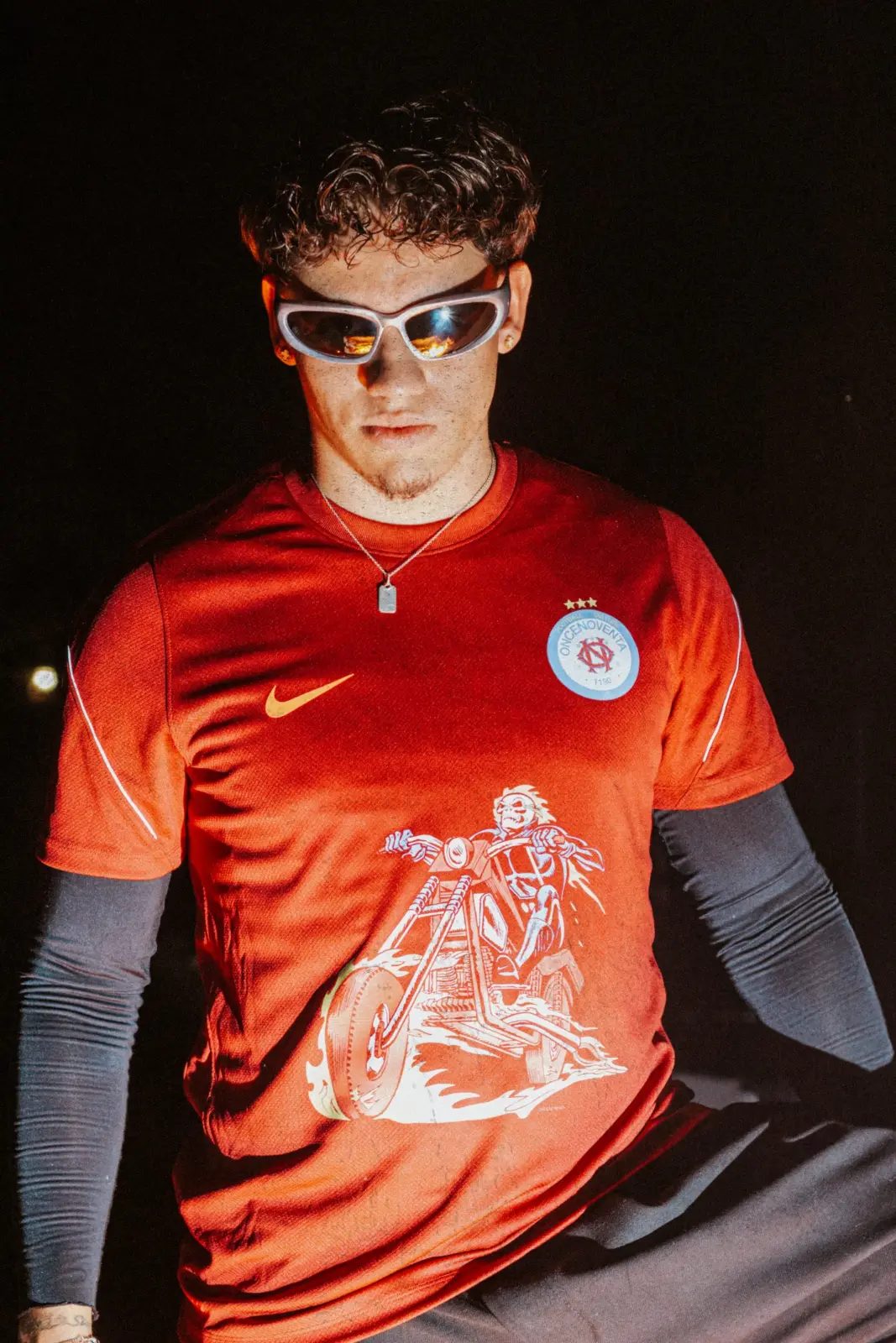 Skull Rider: Camiseta física en DTF