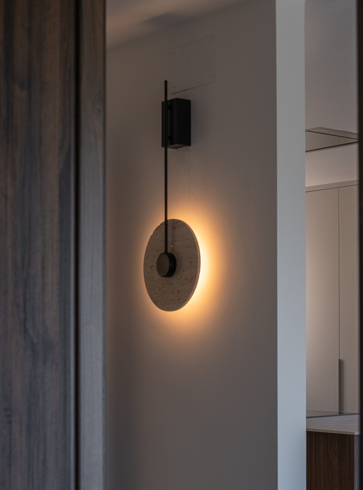 Aplique de disco iluminado